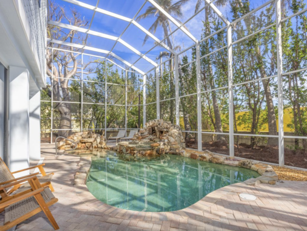 Captiva Island Beach Vacation Rental, Gulf View Home with Private Pool & Spa
